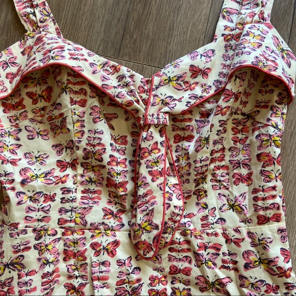 Anthropologie Girls From Savory Butterfly Top - Picture 4 of 8